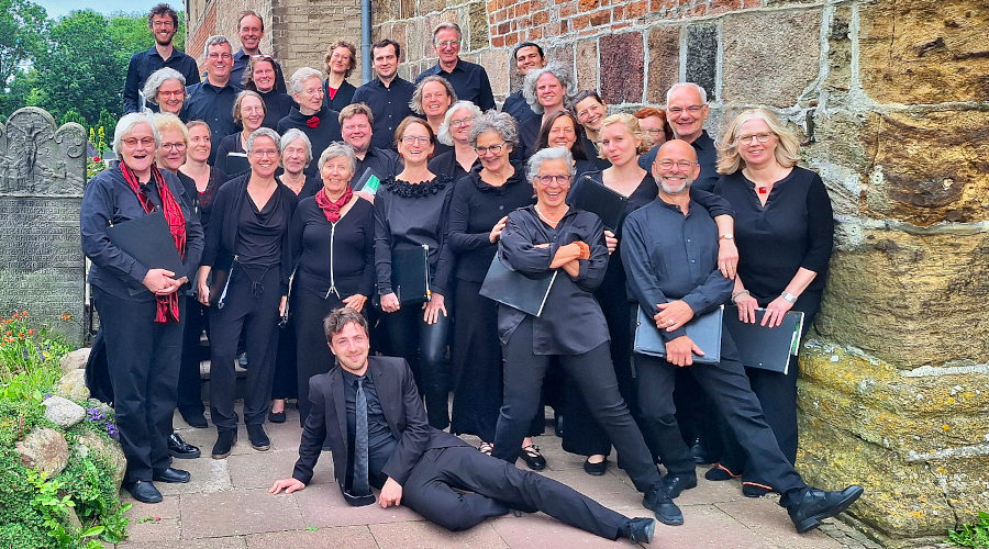 Nach dem Konzert in der Hippolyt-Kirche in Nordenham-Blexten am 15. Juni 2025